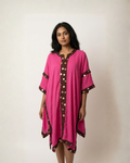 PANNA'S PANTRY PINK COIN KAFTAN