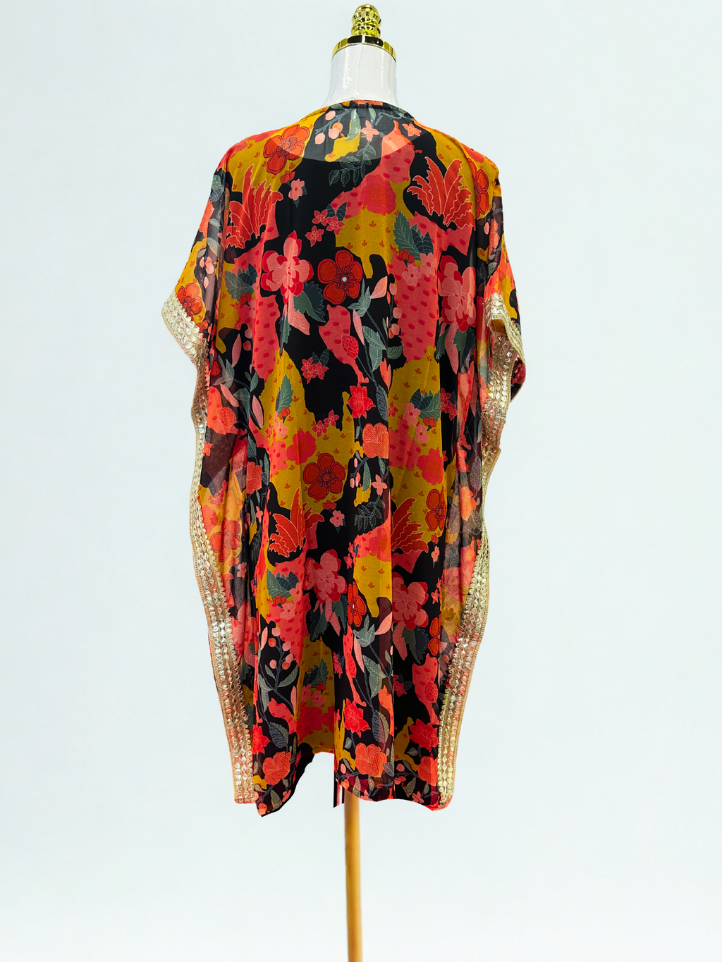 *PANNA'S PANTRY FLORAL KAFTAN