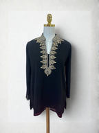 PANNA'S PANTRY SHORT BLACK KURTI