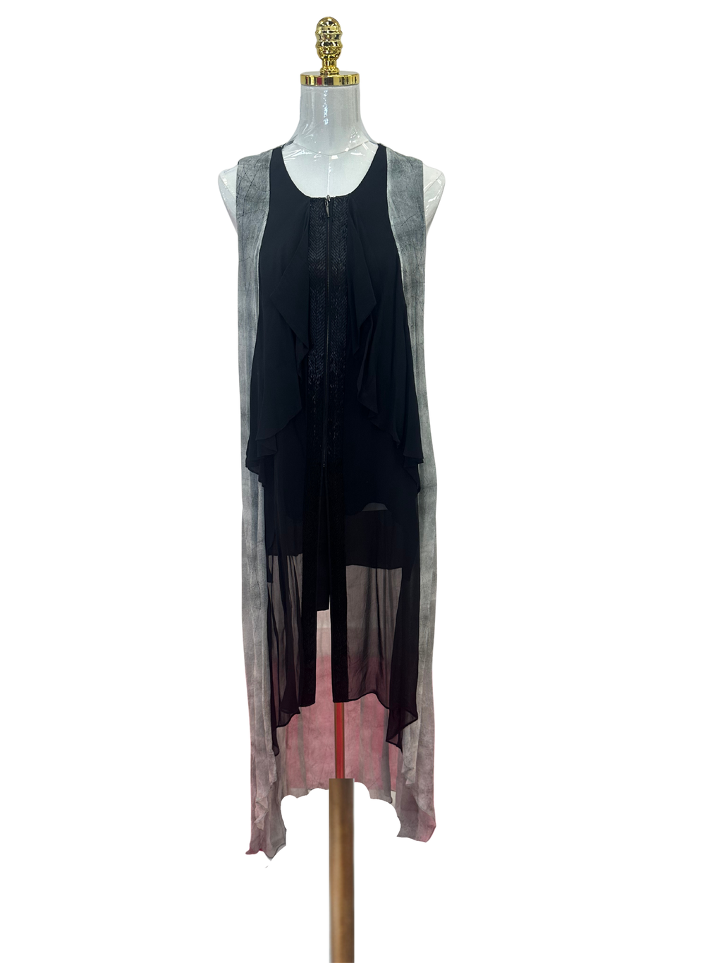 PANNA'S PANTRY LONG BLACK KURTI*