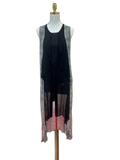 PANNA'S PANTRY LONG BLACK KURTI*