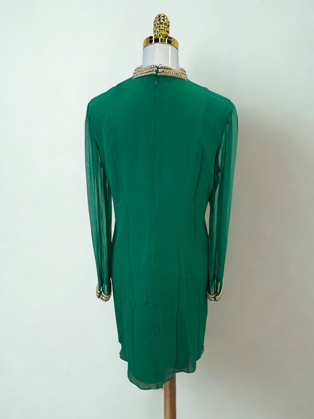 *CHERE D GREEN DRESS