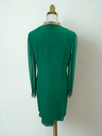 CHERE D GREEN DRESS