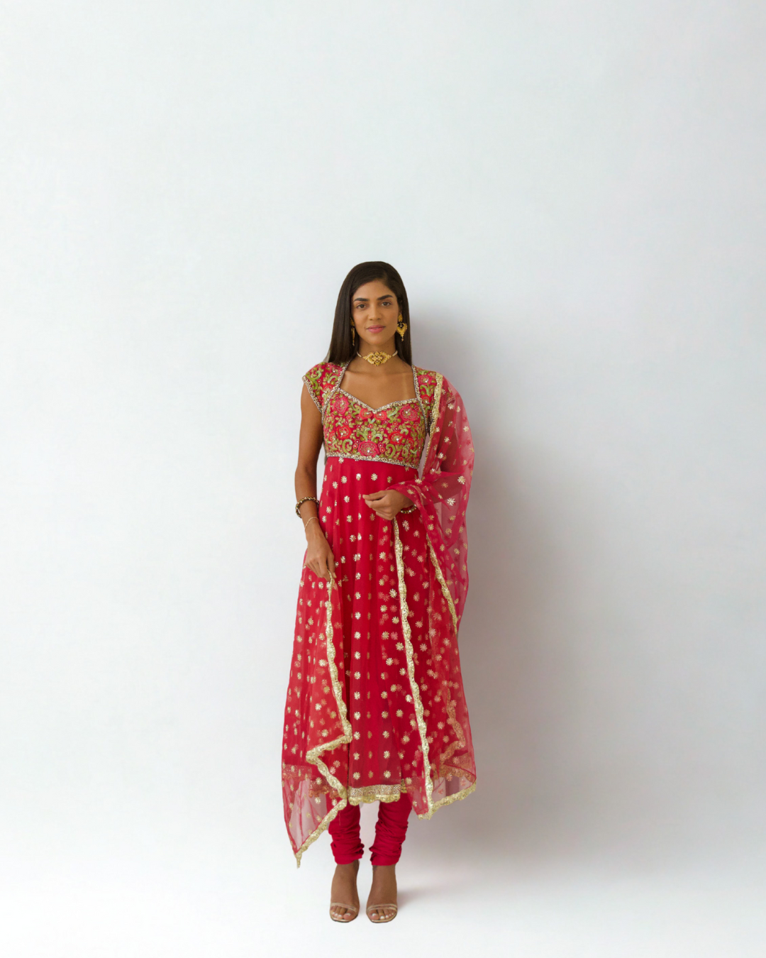 *TARANA PINK ANARKALI