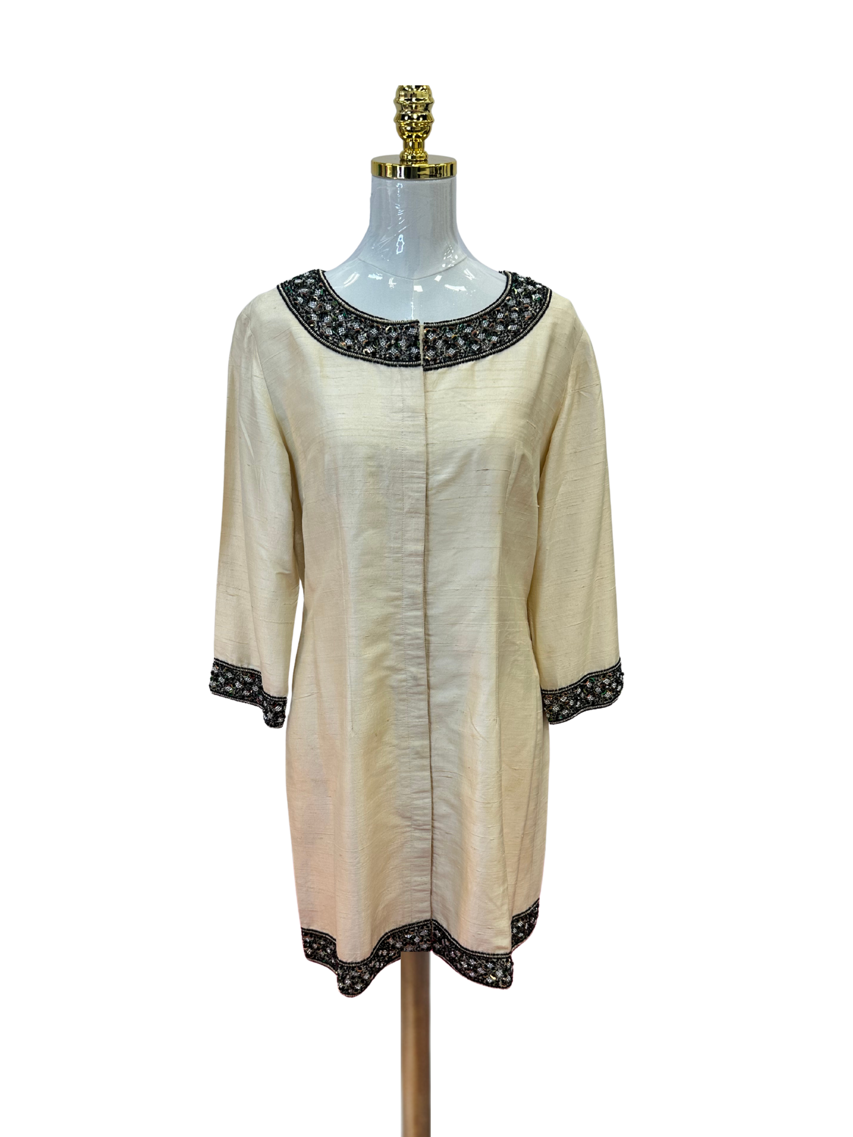 *PANNA'S PANTRY OFF WHITE KURTI
