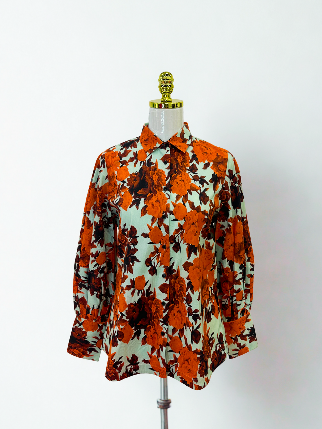 *PANNA'S PANTRY FLORAL SHIRT