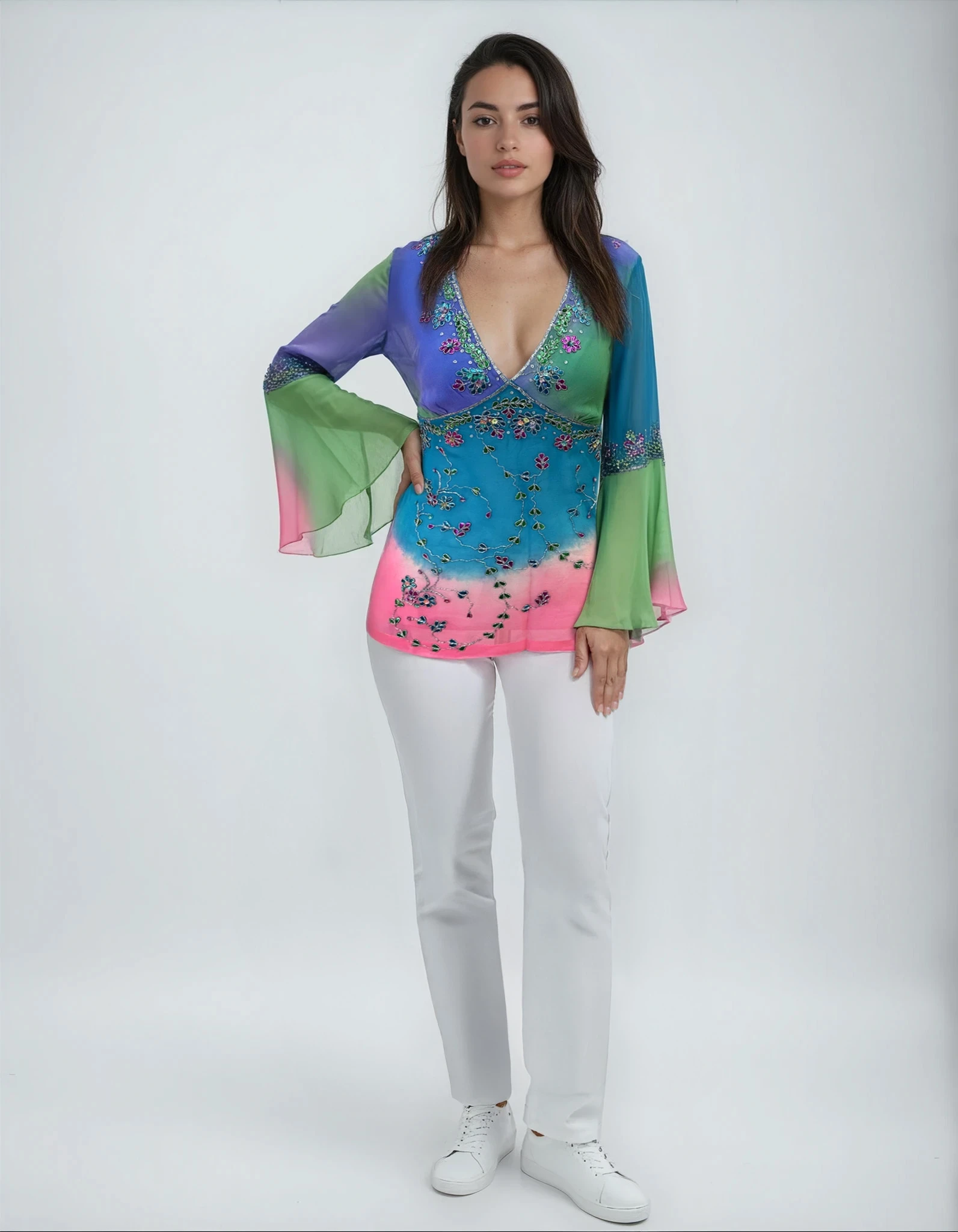 TASHIA MULTICOLOR KURTI