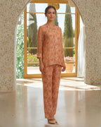RABANI & RAKHI PINK PRINTED COORD SET