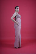 CHAMEE AND MAUVE PINK JUMPSUIT