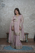 PRIVE LAVENDER SHARARA PANT SUIT